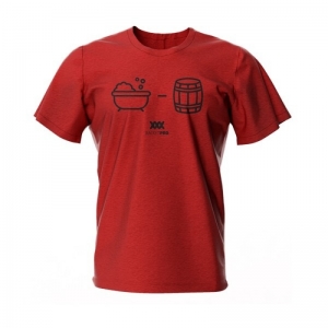 T-shirt "rebus badm." rood red