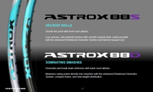 Astrox 88D Tour FRAME black/silver