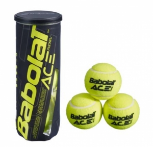 Tripack Pad Ace x3 - padel yellow